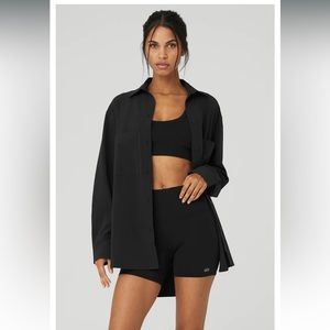 Alo yoga dreamscape button down long sleeve